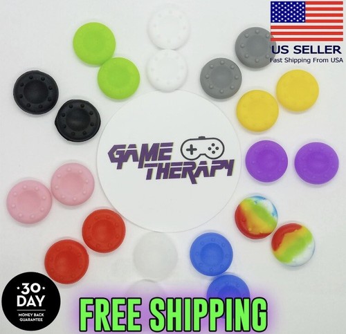 Thumb stick grips silicone - 4x,