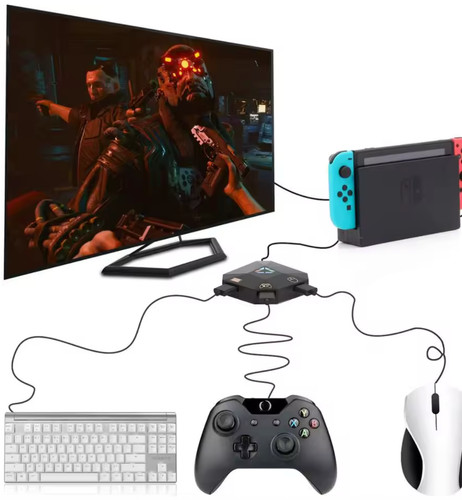 Keyboard and mouse adapter for - mouse,
