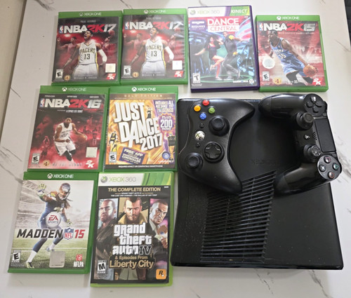Xbox 360 slim console - xbox,