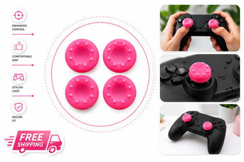 Silicone thumb stick grips - silicone,